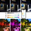 RGB Floodlight Smart APP Voice Control TUYA RGB CW 3000-6500K 30W 50W 100W AC 220V Outdoor Lighting Spotlight for Garden Party