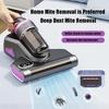 15000PA Wireless Portable Mite Remover Handheld Household Ultraviolet Sterilization Powerful Suction Vacuum Cleaner