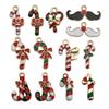 140 Kinds Of Christmas Drips Santa Claus Snowman Snowflake Deer Earrings Bracelet Pendant Diy Jewelry Accessories