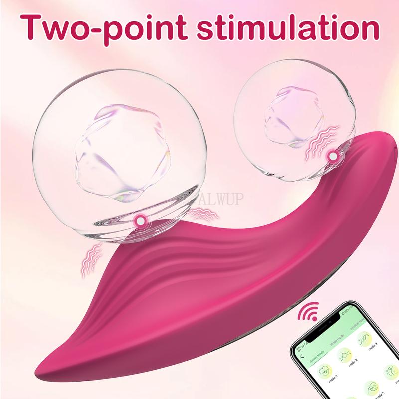 APP Control Clitoris Vibrator for Women Clitoral Stimulator Female Wearable Vibrating Panties Massager Adult Sex Toy for Women