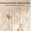 Smooth Edge Mushroom Coat Rack Space Saving Wall Hanging Hooks New Wall Coat Rack  Entryway Storage