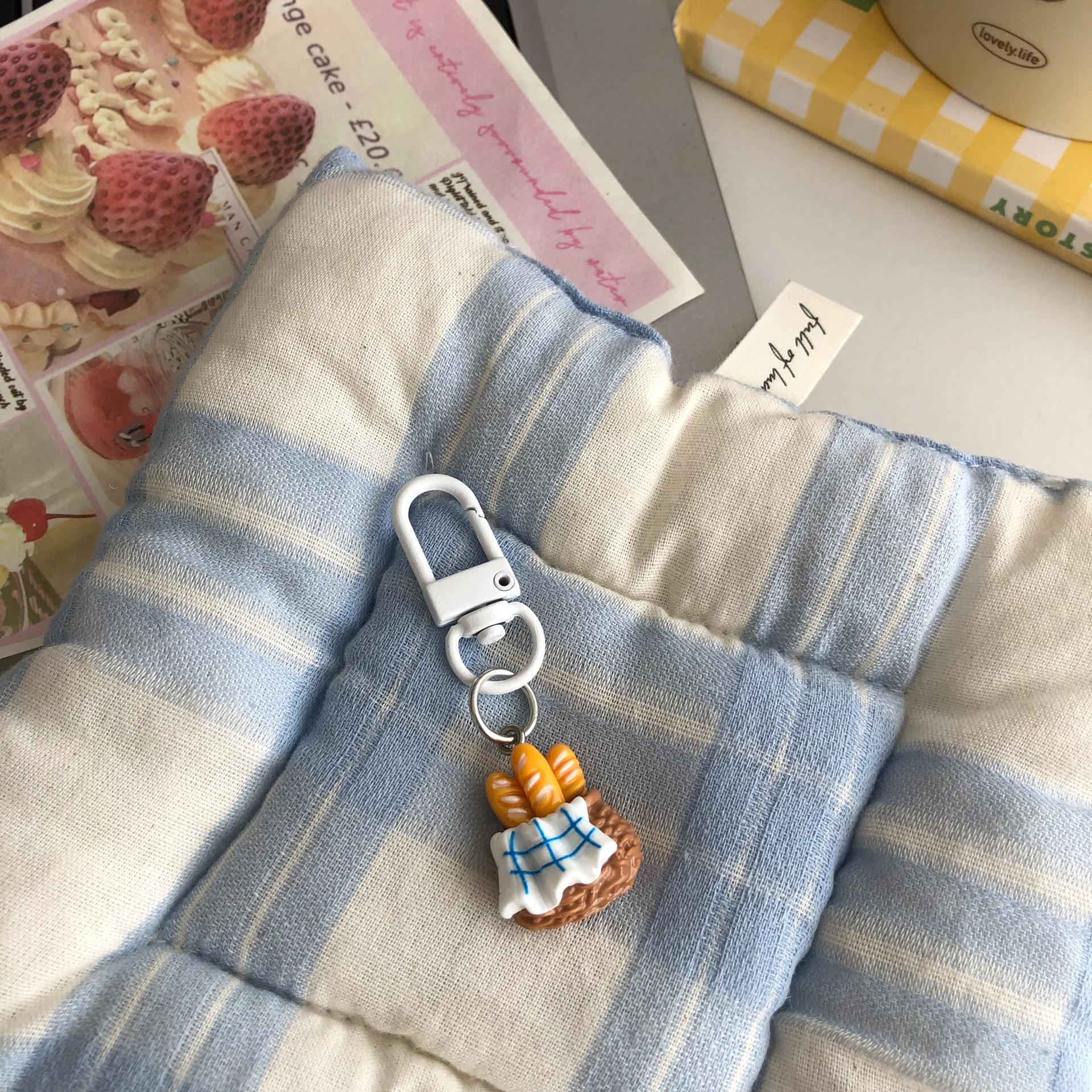 

Милый брелок-подвеска в виде французского завтрачного хлеба - Идеально для сумок, подарков для друзей и пар