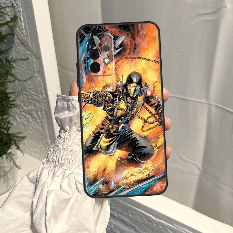 Mortal Combat Case For Samsung Galaxy A54 A34 A52 A21S A12 A22 A32 A14 A13 A23 A33 A53 A73 A51 A71 Cover