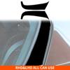 For Honda Accord 2014-2017 Piano Black Stickers Central Radio AC CD Selector Door Panel Car Accessories Interior Decorative