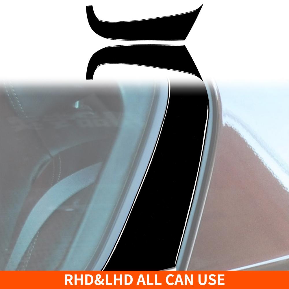 For Honda Accord 2014-2017 Piano Black Stickers Central Radio AC CD Selector Door Panel Car Accessories Interior Decorative