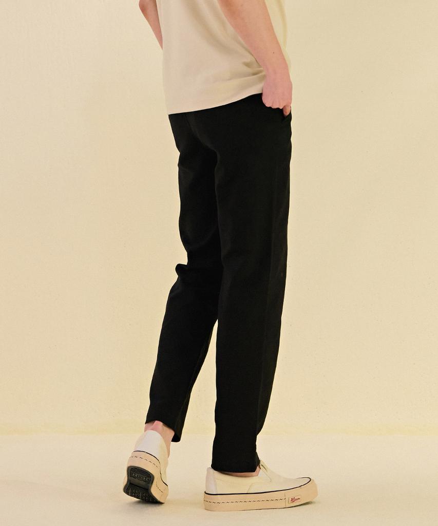 CHASECULT Men'S Linen-Like Full Elastic Waist Pants-Dbrk2222C03