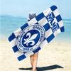 Personalized Wolves Crest Badge Beach Towel Microfiber Beach Towel Thin Absorbent for Beach Swimming Yoga Bath Sports. 0910115