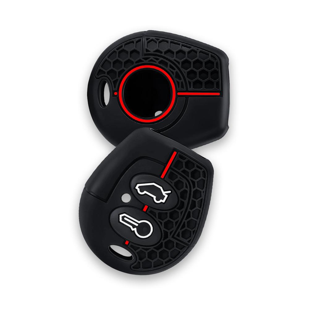 Silicone Car Key Case For For VW Fox 2006-2008 Citi Golf 2003 For Seat Ibiza Leon Toledo Mii Altea For SKODA FABIA OCTAVIA