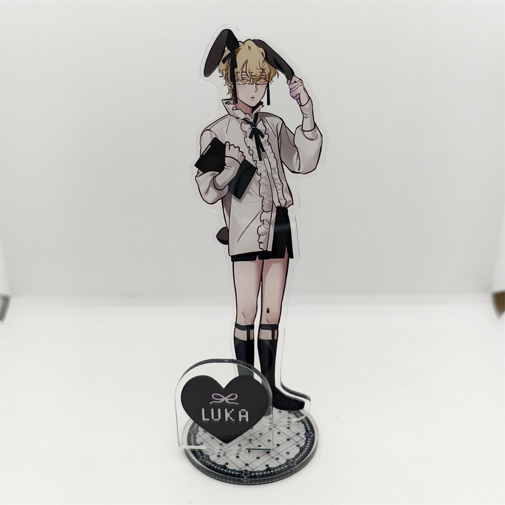 

Anime ALIEN STAGE Keychains Pendant Car Key Chain Acrylic Stand MIZI SUA TILL IVAN HYUNA LUKA Fans Gifts Cosplay Accessories