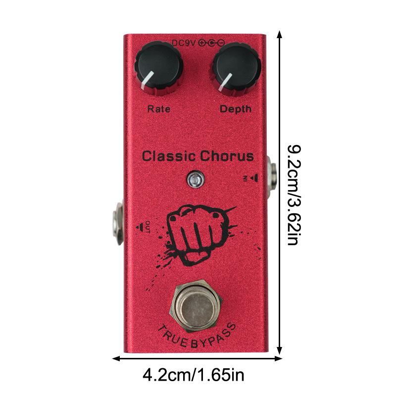 Guitar Stompbox Essential Series: Vintage Overdrive, Us Dream, Classic Chorus, Tremolo, Analog/Digital Delay, Ultimate Drive
