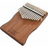 ONETONE One-Tone Kalimba (Thumb Piano) 17-Key Beginner Set, Solid Mahogany, OTKLS-01/MH (Includes Case, Cloth, Finger Sleeves, Key Stickers, Adjustmen