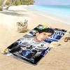 Ayrton Senna Towel, Large Soft Quick Dry Towel for Beach Camping Swimming
