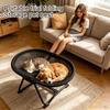 Letto Portatile Pieghevole per Animali Domestici per Gatti e Cani Traspirante Lettino da Campeggio Estivo Uso Quattro Stagioni Facile da Riporre e Trasportare Forniture per Animali Domestici da Esterno