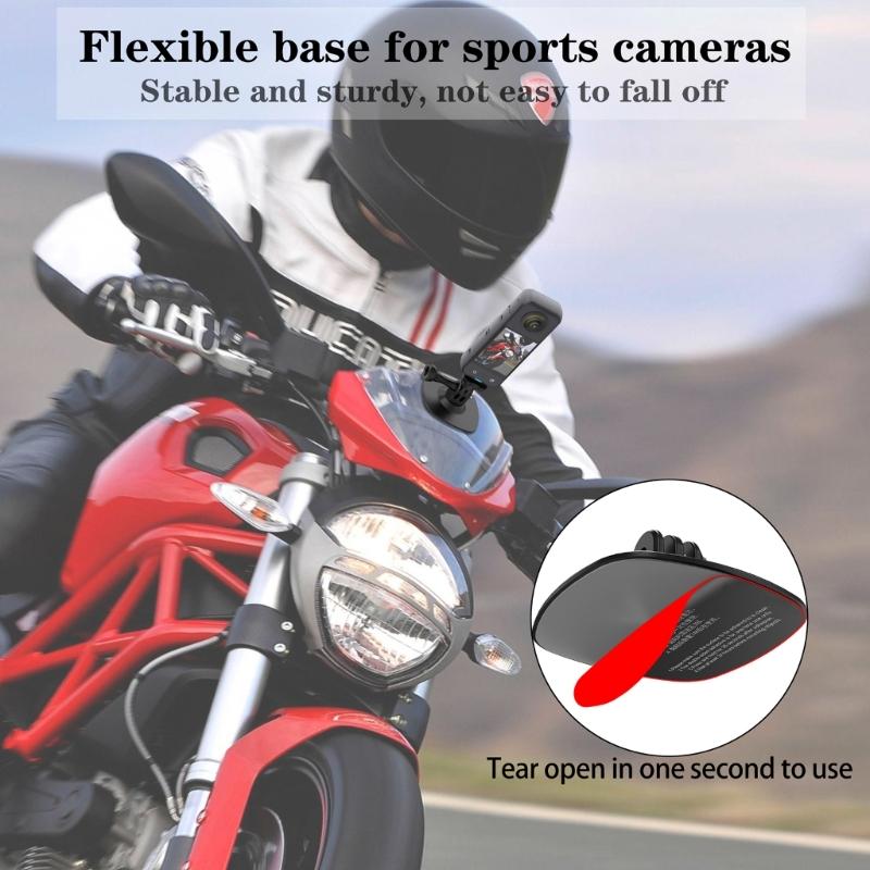 Adjustable Camera Clamp Mount for Camera Perfect for Outdoor Recording Stable Mount for Action Cameras