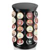 A25F-Für 40 K-Cup Kaffeekapsel Karussell Organizer:Kaffeekapselhalter für Zuhause oder Büro zur Aufbewahrung auf der Küchentheke