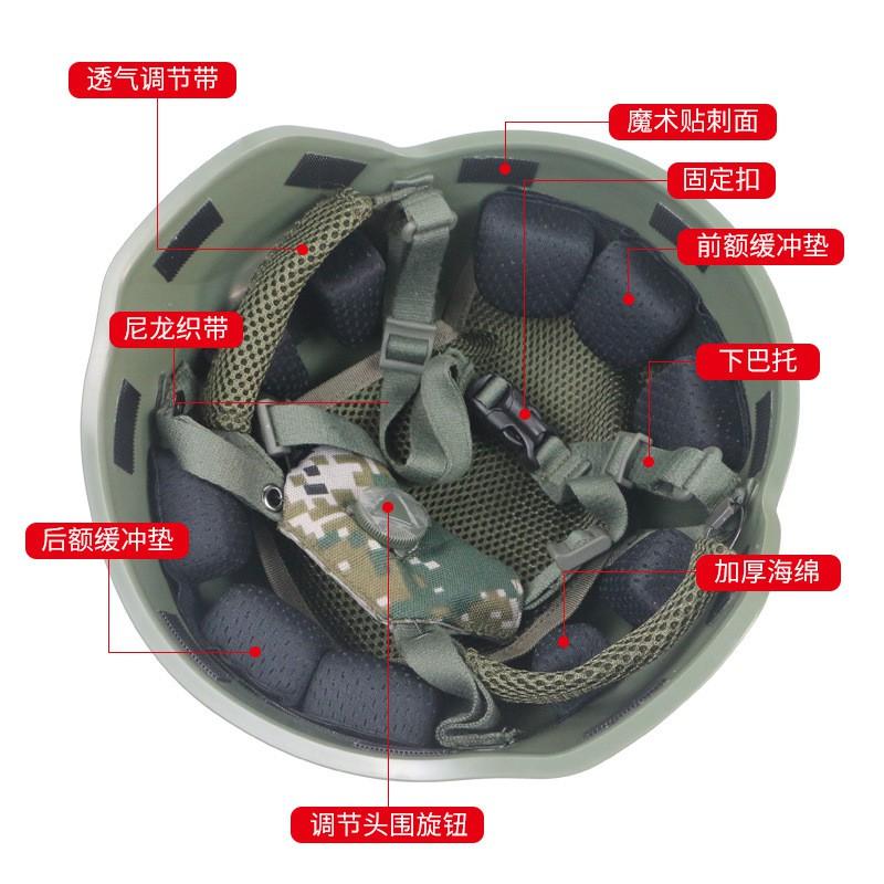 M19 ABS Tactical Helmet Adjustable Suspension Liner Mesh Training Outdoor Game Airsoft