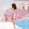 Super Sonico Manga Anime Big Microfiber Beach Towels Quick Dry Towel Sand Beach Towels Pool Towel for Travel Swim Pool Yoga