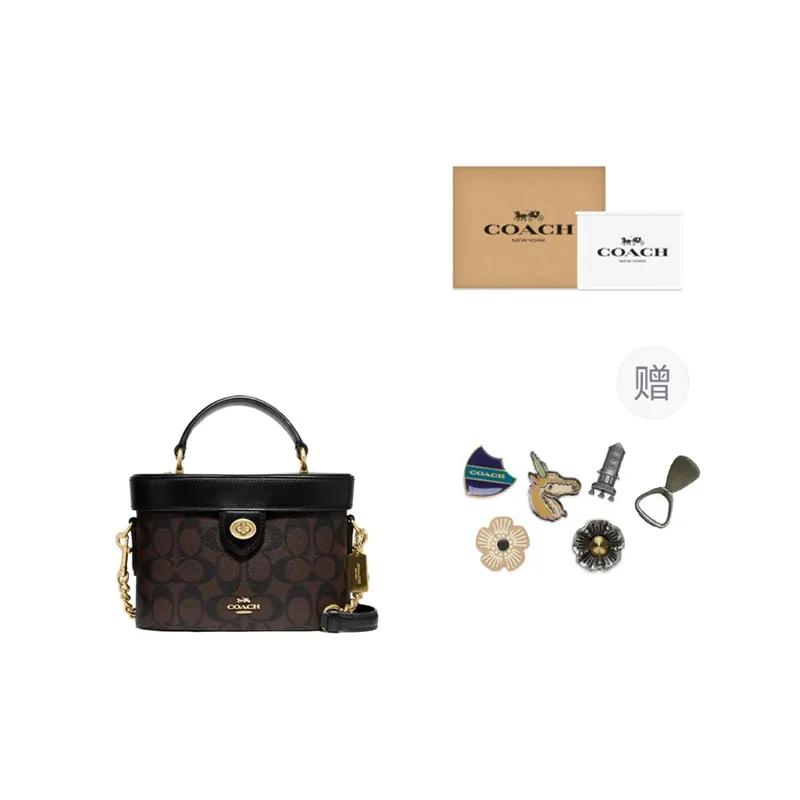 COACH Kay 20 Crossbody Bag Small Brown / Black (Unisex) Handbags 78277 IMAA8