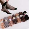 ! Hochwertiges Damen Samt Socken Pack Weiblich Sommer Dünne Seide Transparent Sexy Knöchel Nylon Socken Set