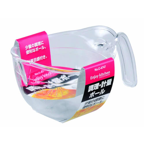 

Pearl Metal ENJOY KITCHEN Cooking and Measuring Bowl [Made in Japan] C-4747