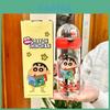 Crayon Shin Chan Tritan Kids Drinking Cup With Straw For Outdoor Travel And Gift