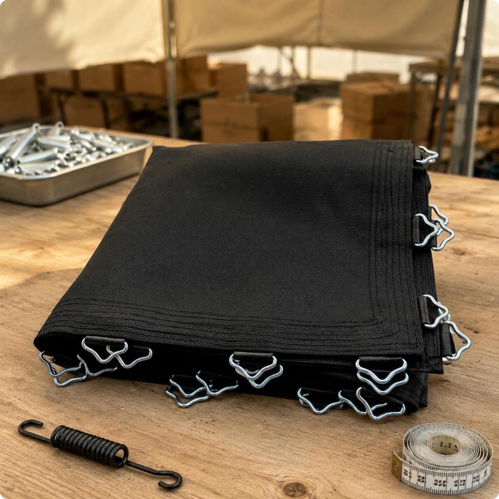 Trampoline Protective Barrier Elastic Trampoline Mesh Net Sports Equipment Wholesale Tear-Resistant For Indoor