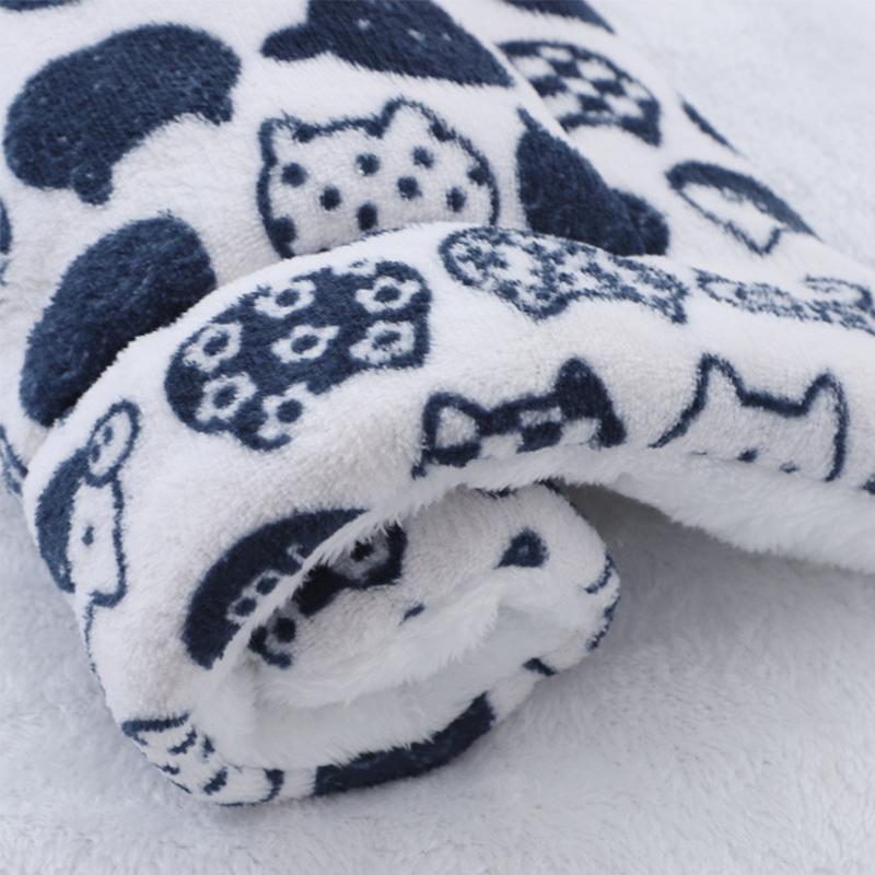 Weiche, warme Schlafmatten für Haustiere, Winter-Hundebettunterlage, Haustierdecke, Matratze, Welpen-/Katzen-Schlafmatte, schön für kleine und große Hunde, Heimteppich