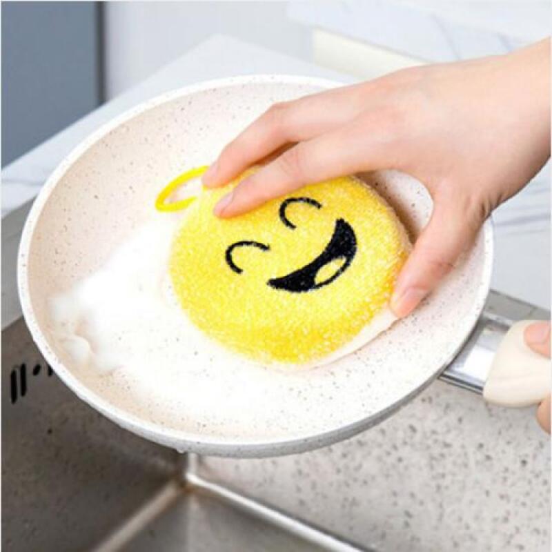 4-piece set of acrylic sponge scrubbers