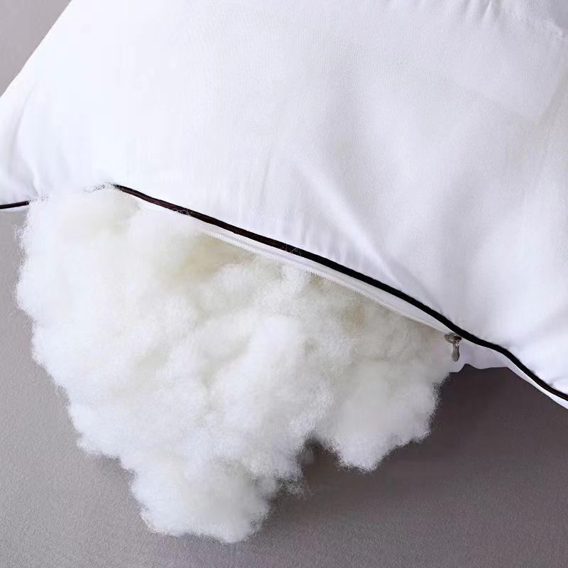 Natural Buckwheat Pillow Adults Single-Sided Adjustable Height Non-Flattening Sleep Support Students Home Use