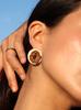Sundaydiscoclub Donut Earrings Brown