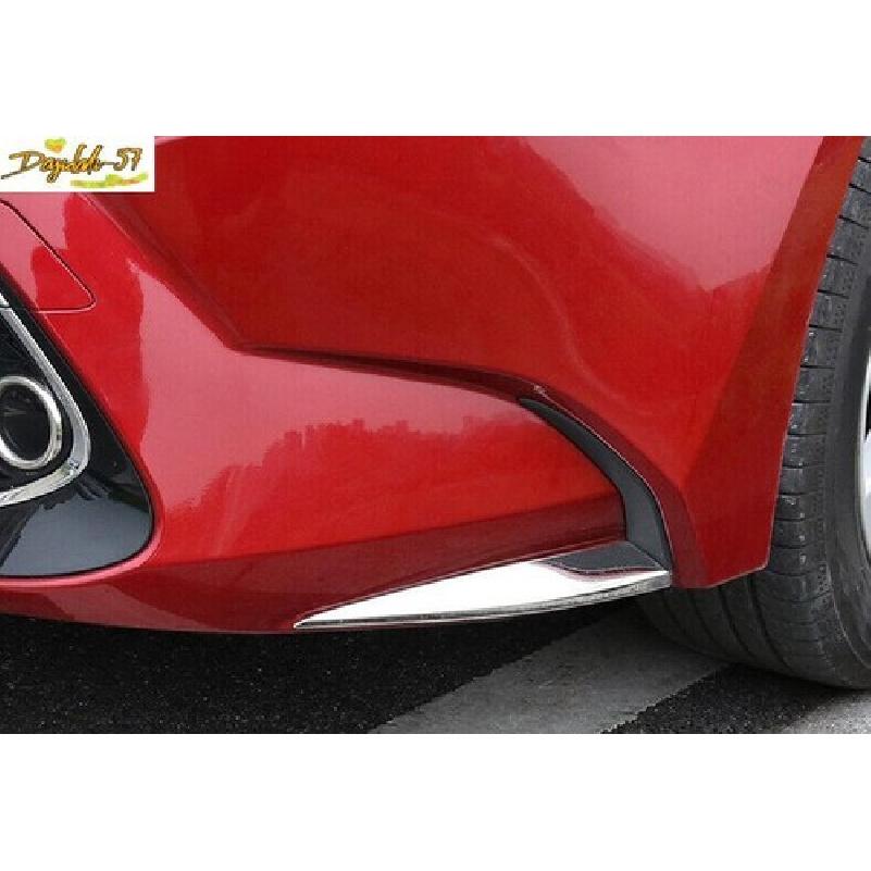 Chrome Steel Front Bumper Side Anti-Scratch Strip For Toyota Lei Ling -