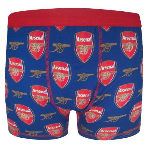 Arsenal FC Boys Repeat Print Boxer Shorts