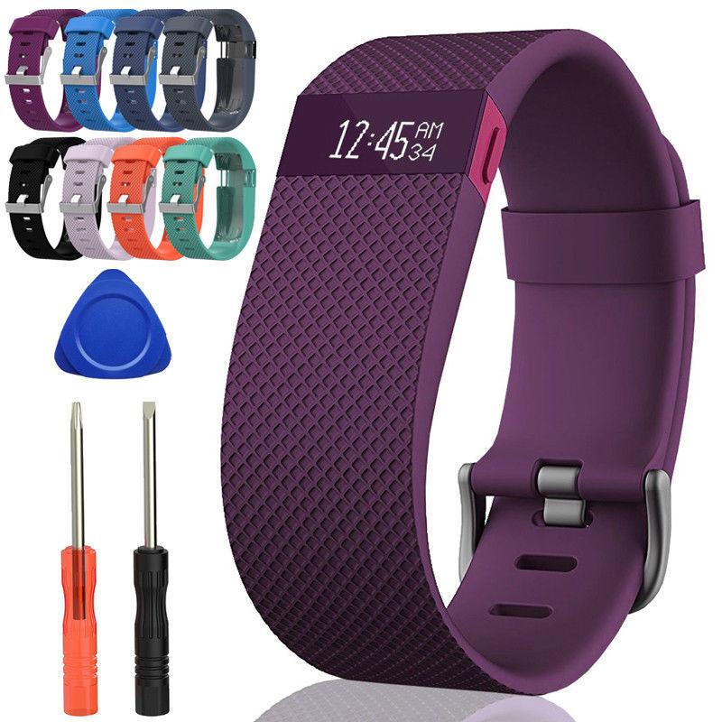 Silicone Strap For Fitbit Charge 2 Replacement Wristbands  Comfortable Classic