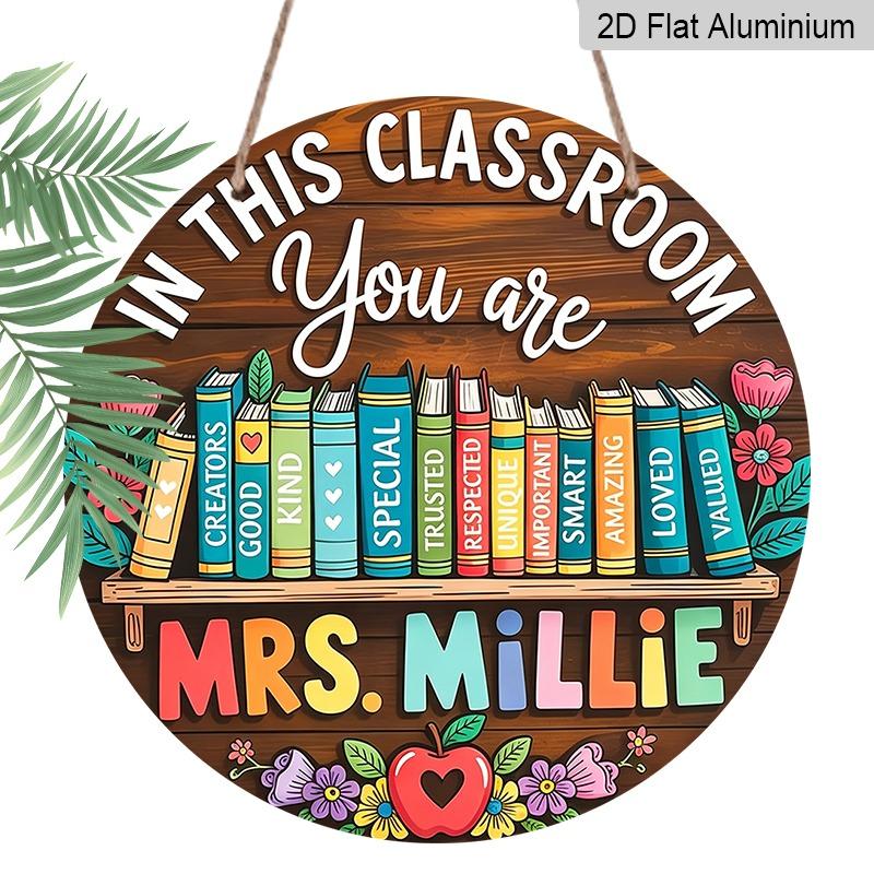 

2D Flat, Retro-style High-end Aluminum Wall Covering, Available in Various Sizes. Features Books, Flowers, and Inspirational Quotes. Suitable for 20*20cm