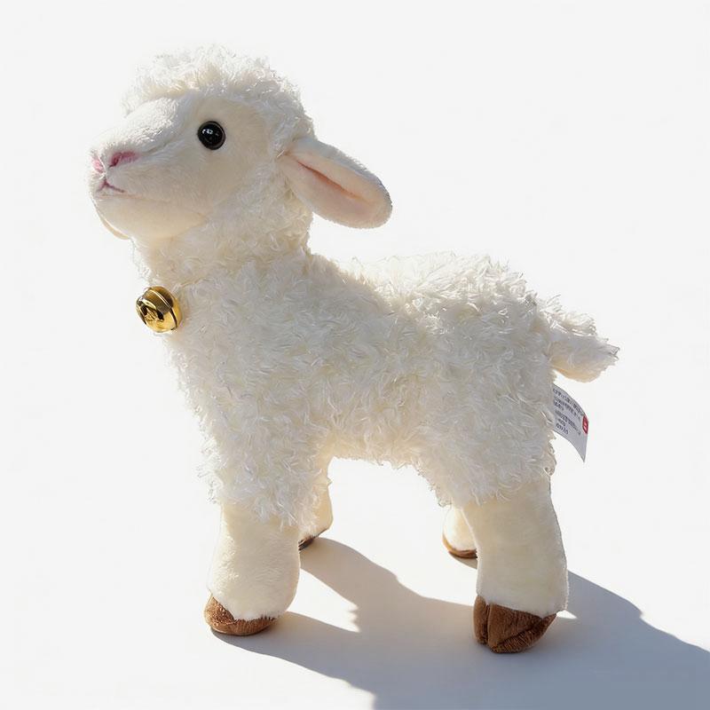 Bell Lamb Stuffed Animal Plush Toy Eid Ramadan Sheep Plushies Doll Middle Eastern Muslim Festival Bedroom Ornament Eid Al Fitr Fun for All Ages