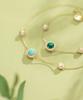 Lola Rose Heliocentric Malachite Gemstone Pendant Women'S Bracelet