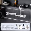 Laptop Stand with Adjustable Monitor Arm for Single/Dual Screens - Rotating and Lifting Functionality 