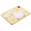 For iPad Air 11 (2025)/(2024)/Air (2022)/(2020)/Pro 11 (2024)/(2022)/(2021)/(2020)/(2018) Silicone Case 3D Duck Pattern with Strap