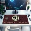 1Pc Hogwarts Express Platform Gaming Mouse Pad Keyboard Desk Mat Non-slip Rubber Lock Edge Waterproof Computer Mousepad for Office Home Decor Ey15