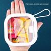 2Pcs Hair Tie Organizer Mini Storage Box Hair Clip Holder Portable Storage Container Cotton Swab Dispenser Organizer