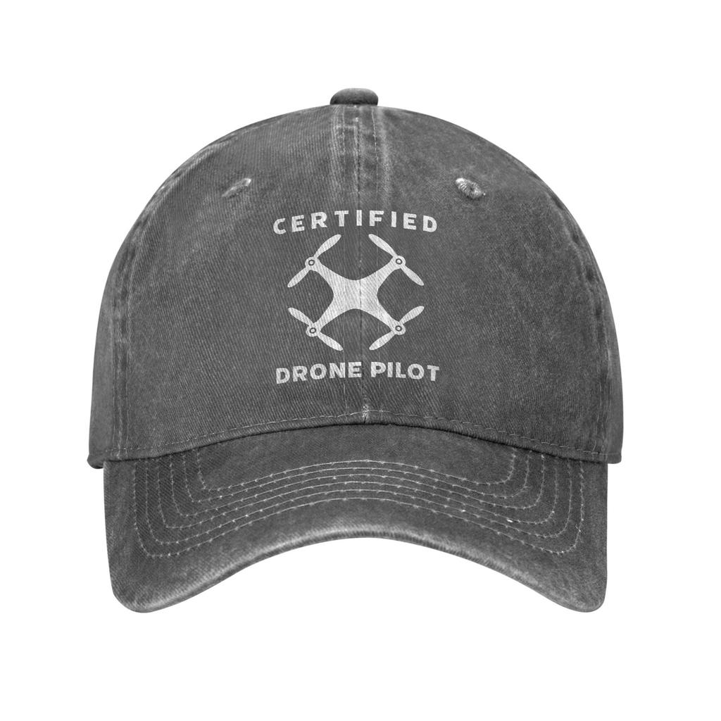 Unisex Certified Drone Pilot DJIed Caps Wear Baseball Caps Classic  Snapback Hat Adjustable
