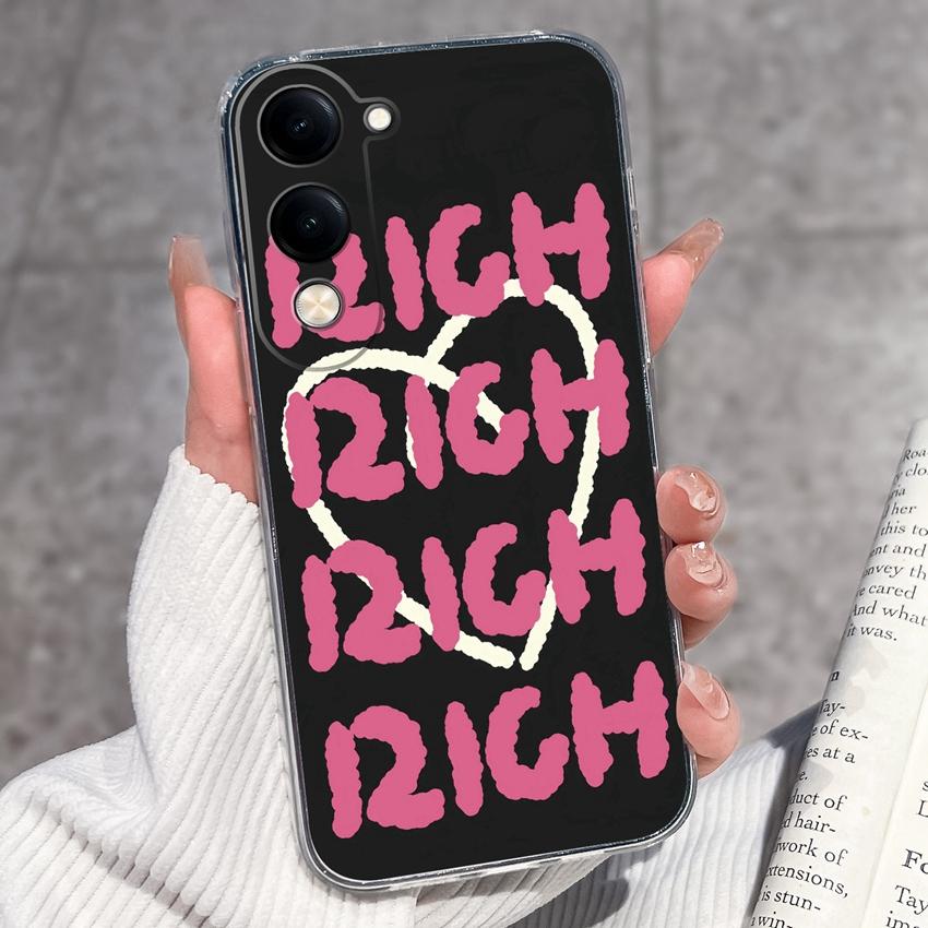 Fashion Casing For Vivo Y04 Y02 Y02a Y02s Y400 Pro X200 Ultra X200s Phone Case Lovely Cat Panda Shell Transparent TPU Soft Silicone Shockproof Housing