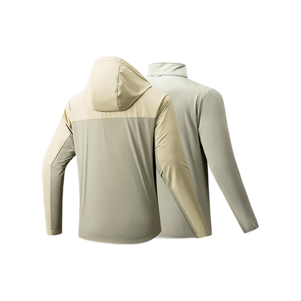 Anta Outdoor Series Simple Comfortable Casual Versatile Hooded Waterproof Windproof Jacket Men Jacket 952546610-6