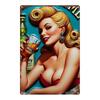 Metal Beer Sign Vintage 8x12 Inch Wall Art Retro Home Bar Office Gym Decor