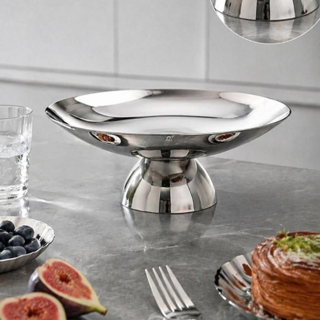 Pedestal Bowl Versatile Fruit with Base Sturdy for Dining Table