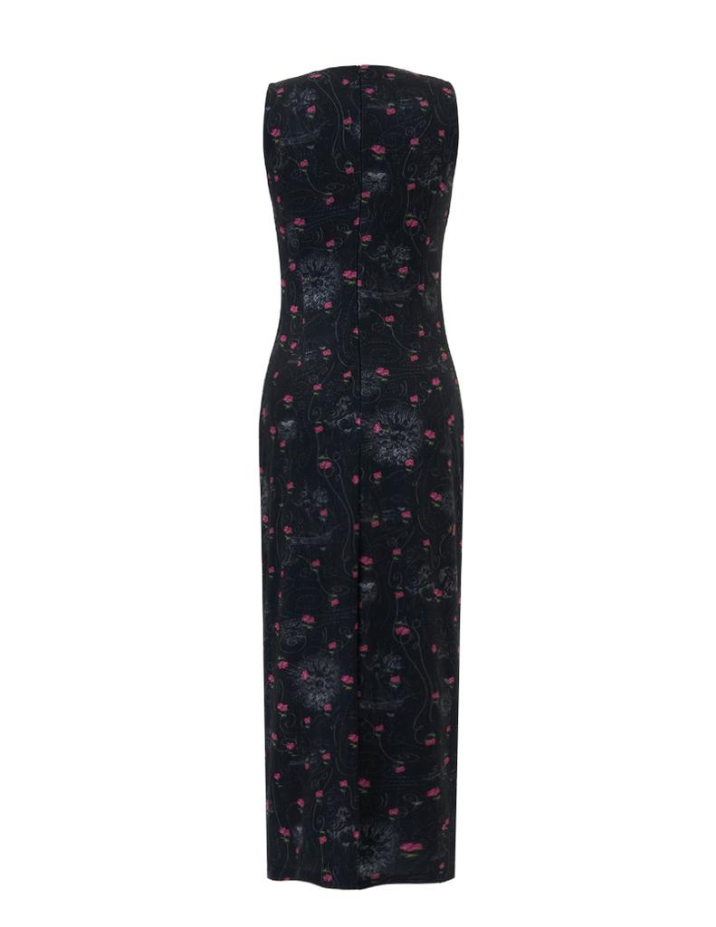 Syn Letters Anemone Dress (Black)