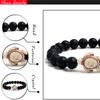 Summer Sea Turtle Bracelets Charm Tortoise Bracelets Men 8mm Natural Stone Round Beads Elasticity Party For Women Bangle Jewelry