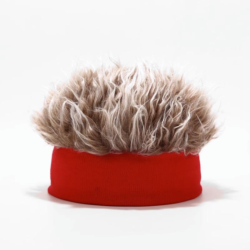 Men's Retro Plush Knit Brimless Beanie - Autumn/Winter Korean Trend