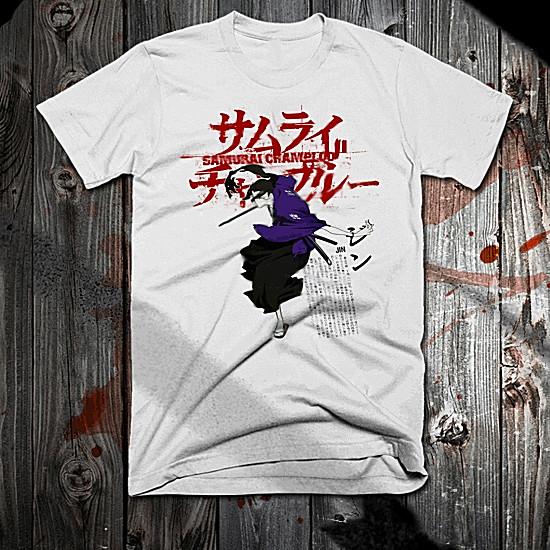 

Samurai t-shirt Japanese warrior Class Bushido Code anime warrior sIze S-2XL tee L