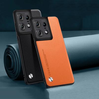 Luxus PU-Leder Hülle für Motorola Edge 50 60Pro Ultra Neo Stoßfeste Silikon Handyhülle für Moto Edge 70 60 Fusion Rückseite